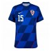 Croatia Mario Pasalic #15 Replica Away Shirt Euro 2024 Short Sleeve